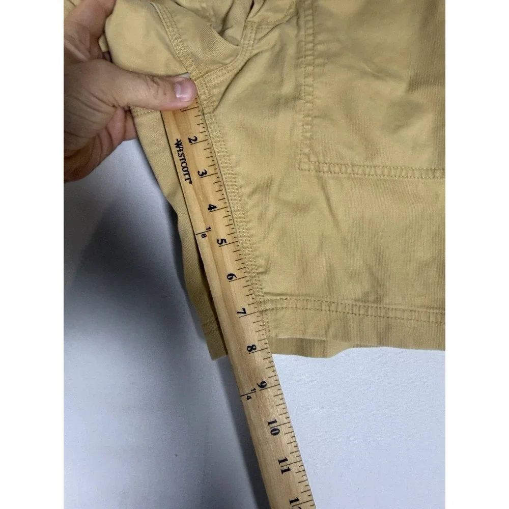 Howler Bros Clarksville Walk Chino Shorts Men's 30 Canvas Utility Beige Khaki